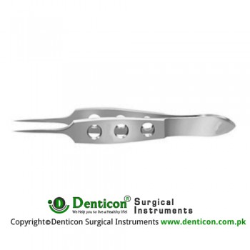Foreign Body Forcep Straight Stainless Steel, 8.5 cm - 3 1/4"